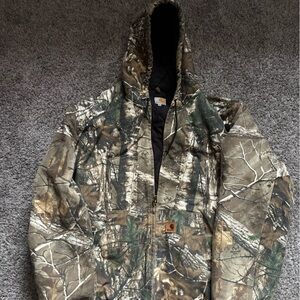 Carhartt Brown Camouflage Jacket